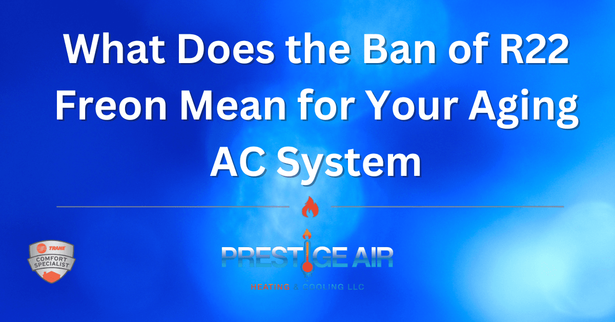 What Does the Ban of R22 Freon Mean for Your Aging AC System